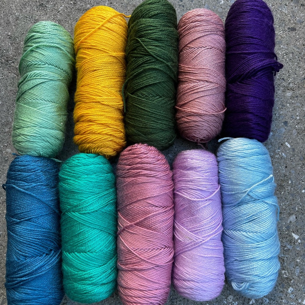 Multicolored Yarn